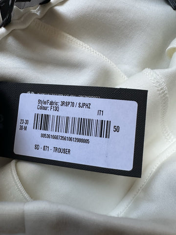 Giorgio Armani Mens White Casual Pants Size 34 US (50 Euro) 3RSP70 NWT $1095