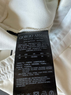 Giorgio Armani Mens White Casual Pants Size 36 US (52 Euro) 3RSP70 NWT $1095