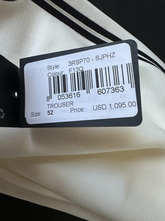 Giorgio Armani Mens White Casual Pants Size 36 US (52 Euro) 3RSP70 NWT $1095