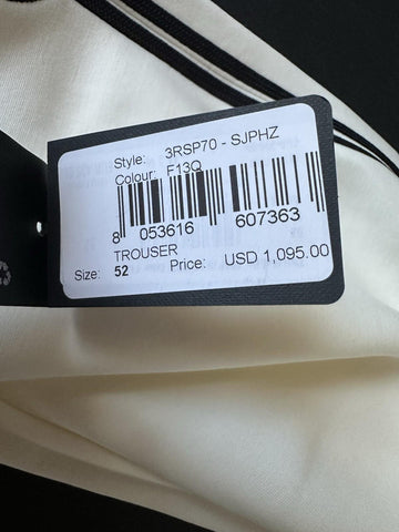 Giorgio Armani Mens White Casual Pants Size 36 US (52 Euro) 3RSP70 NWT $1095