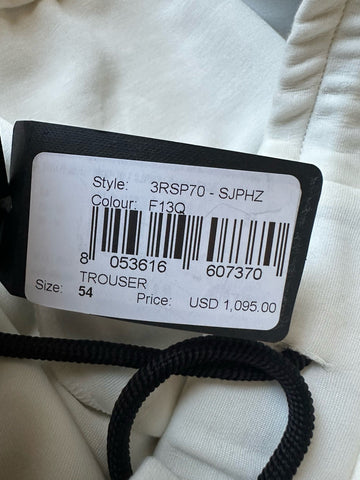 Giorgio Armani Mens White Casual Pants Size 38 US (54 Euro) 3RSP70 NWT $1095