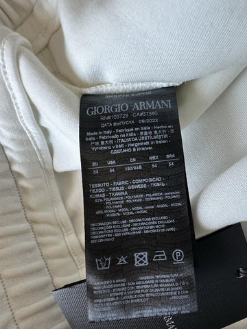 Giorgio Armani Mens White Casual Pants Size 38 US (54 Euro) 3RSP70 NWT $1095