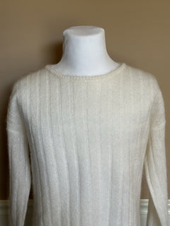 Giorgio Armani Men's White Mohair Wool Sweater 42 US (52 Euro) IT 3RSM12 $1195
