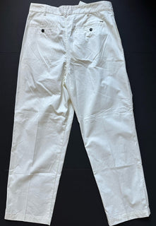 Emporio Armani Men’s White Casual Pants Size 32 US (48 Euro) 6R1PP6 NWT $345
