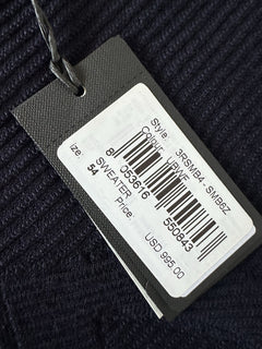 Giorgio Armani Men's Dark Blue Wool Sweater 44 US (54 Euro) Italy NWT $995
