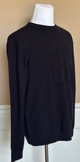 Giorgio Armani Men's Dark Blue Wool Sweater 46 US (56 Euro) Italy NWT $995