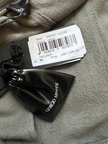 Giorgio Armani Men’s Gray Casual Pants Size 38 US (54 Euro) 3RSP51 IT NWT $1095
