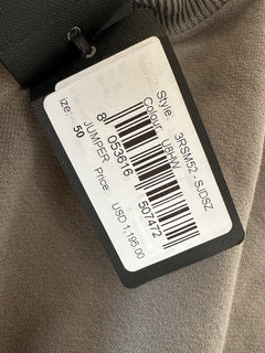 Giorgio Armani Men's Gray Cotton Turtleneck Sweatshirt 40 US (50 Euro) NWT $1195