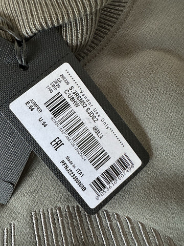 Giorgio Armani Men's Gray Cotton Turtleneck Sweatshirt 44 US (54 Euro) NWT $1195