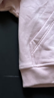 Versace Embroidered Pink Sweatshirt with Hoodie 8 US (42 Euro) 1014290 NWT $1050