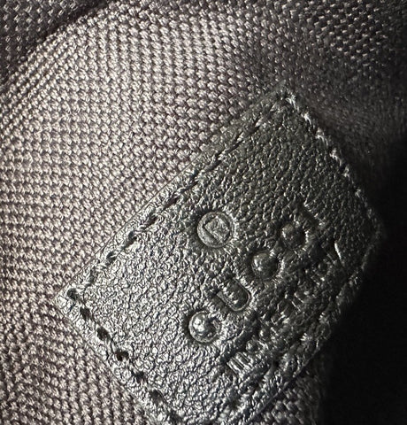 Gucci Leather GG Black Mini Blondie Shoulder Bag Made in Italy NWOT