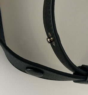 Gucci Leather GG Black Mini Blondie Shoulder Bag Made in Italy NWOT