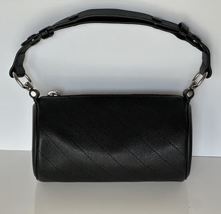 Gucci Leather GG Black Mini Blondie Shoulder Bag Made in Italy NWOT