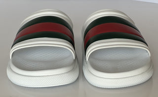 Gucci Men’s Rubber White/Green/Red Sandals 11.5 US (11 Gucci) 780286
