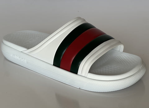 Gucci Men’s Rubber White/Green/Red Sandals 13.5 US (13 Gucci) 780286