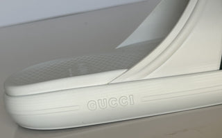 Gucci Men’s Rubber White/Green/Red Sandals 11.5 US (11 Gucci) 780286