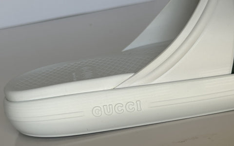 Gucci Men’s Rubber White/Green/Red Sandals 11.5 US (11 Gucci) 780286