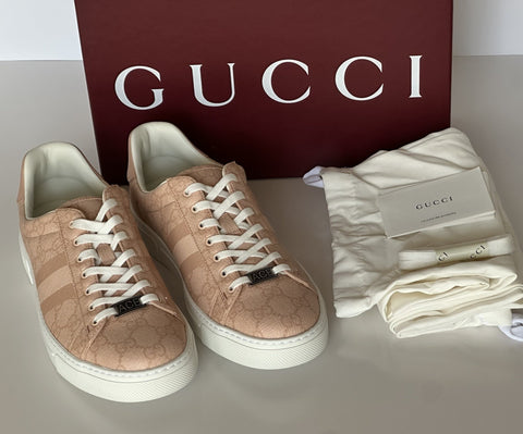 Gucci Women’s GG Supreme Ace Tonal Web Sneakers 9.5 US (39.5 Euro) 812026 NIB