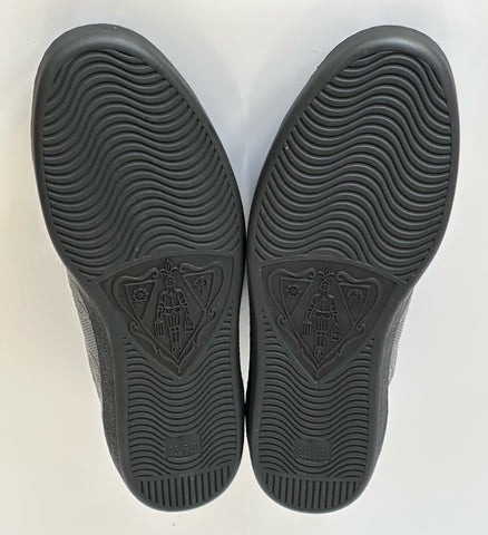 Gucci Men’s GG Embossed Leather Black Sneakers 15.5 US (15 Gucci) 625787 IT NIB