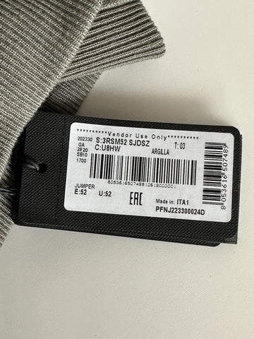 Giorgio Armani Men's Gray Turtleneck Sweatshirt 42 US (52 Euro) 3RSM52 NWT $1195