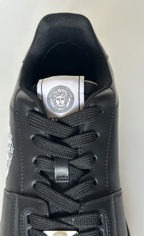 Versace Medusa Men’s Black Leather Sneakers 13 US (46 Euro) 1013377 NIB $700