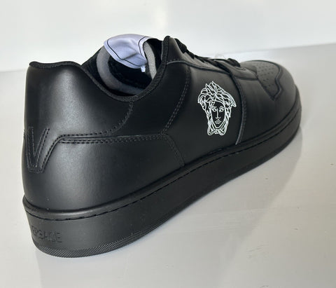 Versace Medusa Men’s Black Leather Sneakers 13 US (46 Euro) 1013377 NIB $700