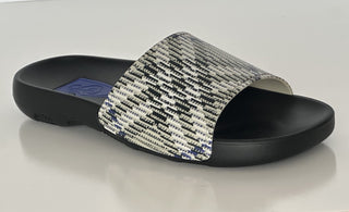 Burberry Dive Lichen IP Check Slide Sandals 9 US (42 Euro) 8102419 IT NIB $390
