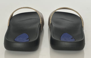 Burberry Dive Sand IP Check Slide Sandals 10 US (43 Euro) 8102133 IT NIB $390