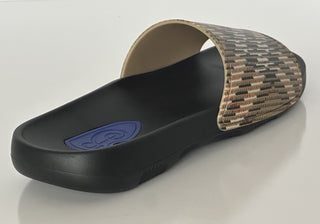 Burberry Dive Sand IP Check Slide Sandals 11 US (44 Euro) 8102133 IT NIB $390