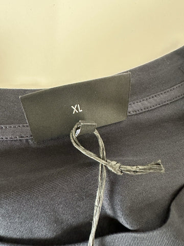 Emporio Armani Blue Short Sleeve Embroidered T-Shirt XL 7V1TH1 NWT $145