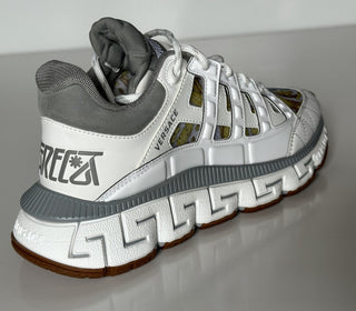 Versace Women’s Trigreca Barocco Sneakers White 11.5 (41.5) IT 1004182 NIB $990