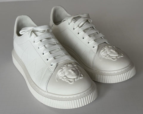 Versace Medusa Head Men’s White Leather Sneakers 8 US (41) 1012444 $825