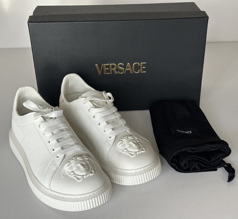 Versace Medusa Head Men’s White Leather Sneakers 8 US (41) 1012444 $825