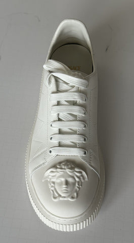 Versace Medusa Head Men’s White Leather Sneakers 8 US (41) 1012444 $825