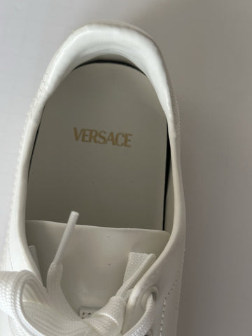 Versace Medusa Head Men’s White Leather Sneakers 8 US (41) 1012444 $825