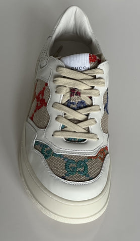 Gucci Women’s GG Dali Soft Sneakers White/Multicolor 10 US/40 Euro 670408 NIB
