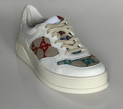 Gucci Women’s GG Dali Soft Sneakers White/Multicolor 10 US/40 Euro 670408 NIB
