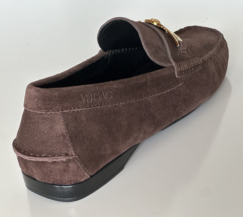 VERSACE Gold Medusa Men's Brown Suede Driver Shoes 9 US (42 Euro) 1009 BAYSUPERSTORE VERSACE Gold Medusa Men's Brown Suede Driver Shoes 9 US (42 Euro) 1009 BAYSUPERSTORE