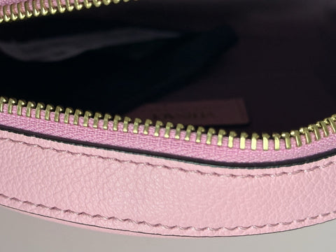 Versace Medusa Head Calf Leather Round Pink Crossbody Bag 1021602 IT NWT $1500