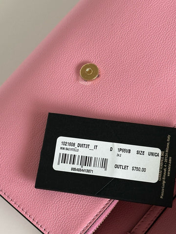 Versace Medusa Leather Mini Pink Shoulder Bag Italy 1021608 NWT