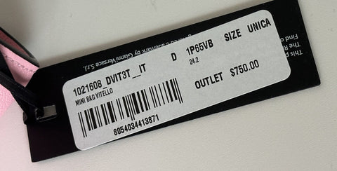 Versace Medusa Leather Mini Pink Shoulder Bag Italy 1021608 NWT