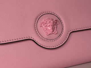 Versace Medusa Leather Mini Pink Shoulder Bag Italy 1021608 NWT