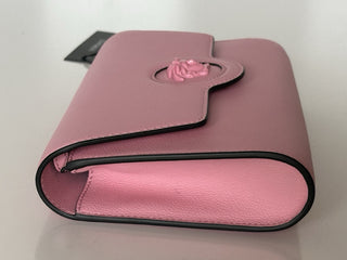 Versace Medusa Leather Mini Pink Shoulder Bag Italy 1021608 NWT