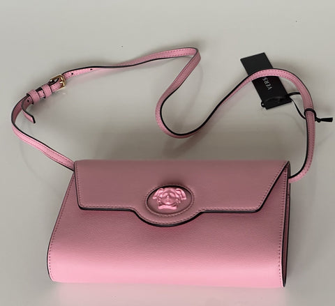 Versace Medusa Leather Mini Pink Shoulder Bag Italy 1021608 NWT