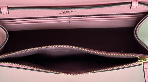 Versace Medusa Leather Mini Pink Shoulder Bag Italy 1021608 NWT