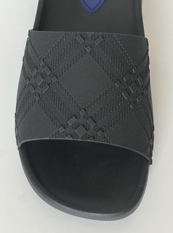 Burberry Dive Black Rubber Slide Sandals 9 US (42Euro) 8104718 IT NIB $370