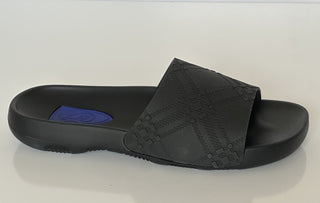 Burberry Dive Black Rubber Slide Sandals 11 US (44 Euro) 8104718 IT NIB $370