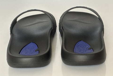 Burberry Dive Black Rubber Slide Sandals 12 US (45 Euro) 8104718 IT NIB $370