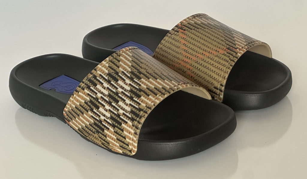 Burberry Women's Dive Sand IP Check Slide Sandals 8 US (38) 8102139 IT NIB $390