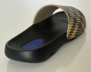 Burberry Women's Dive Sand IP Check Slide Sandals 8 US (38) 8102139 IT NIB $390